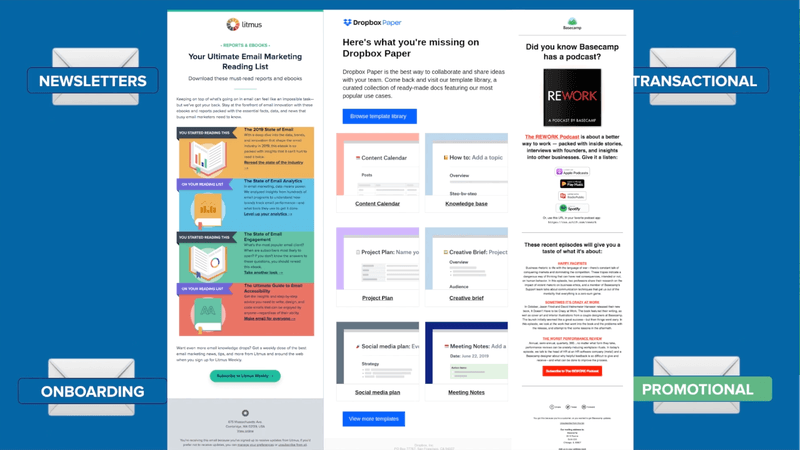 Examples of fantastic promotional emails