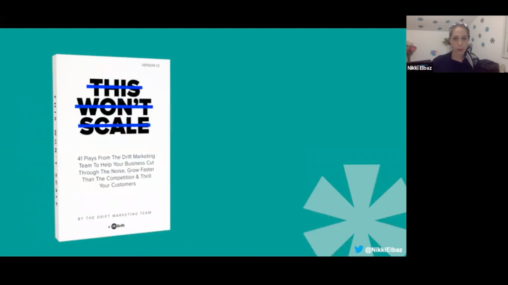 "This Won't Scale" book cover - a must read to boost product signups