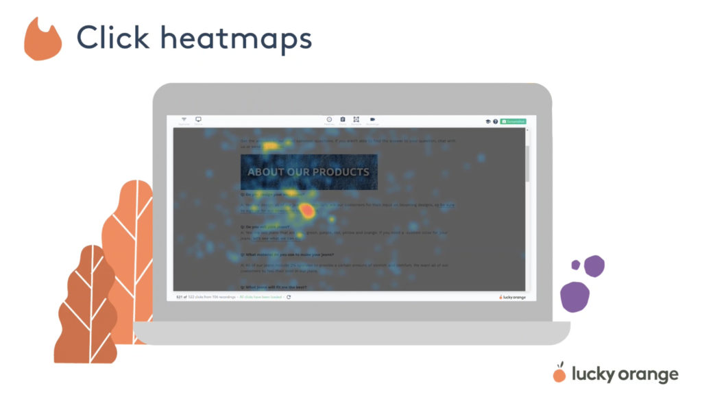 click heatmaps