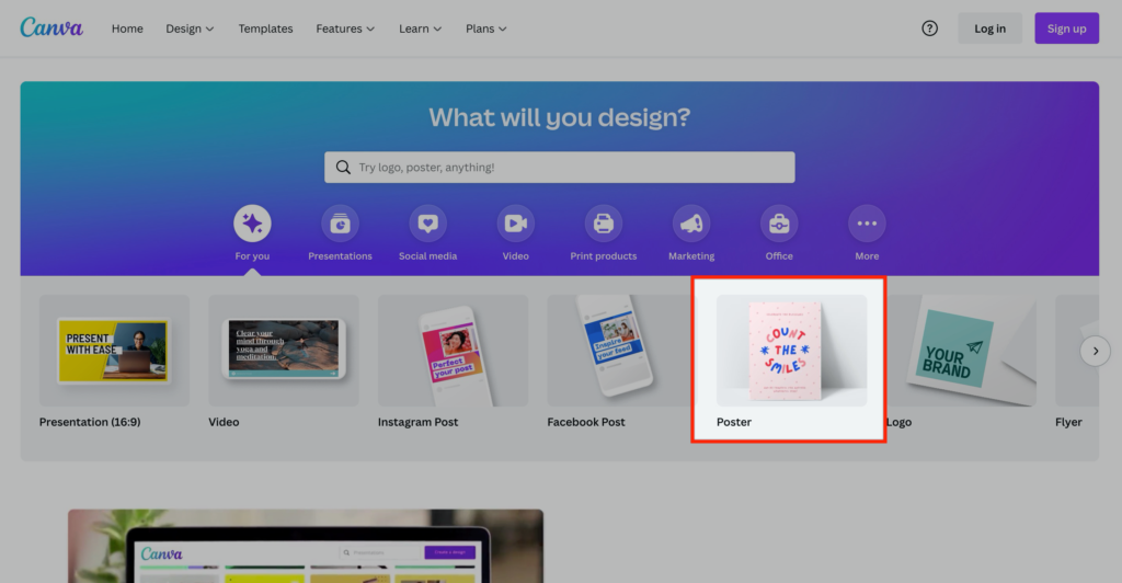 Canva example of user adoption