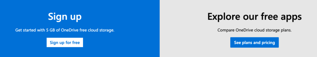 Microsoft OneDrive: Storage Plans