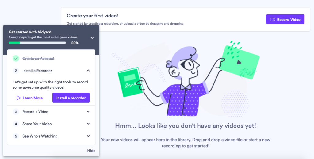 Mixpanel's Onboarding Tutorial example